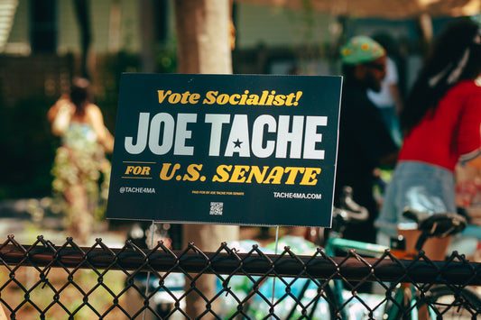 TACHE 4 MA Yard sign