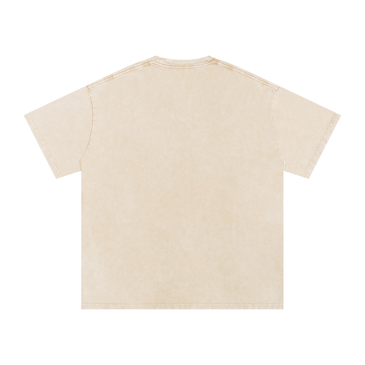 Wanted for Senate | Snow Washed Oversized Cotton T-Shirt