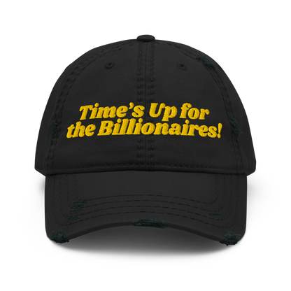 TIME'S UP | Distressed Dad Hat