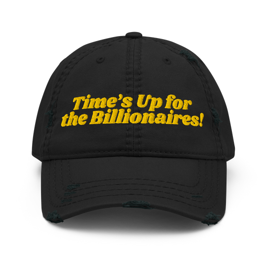 TIME'S UP | Distressed Dad Hat