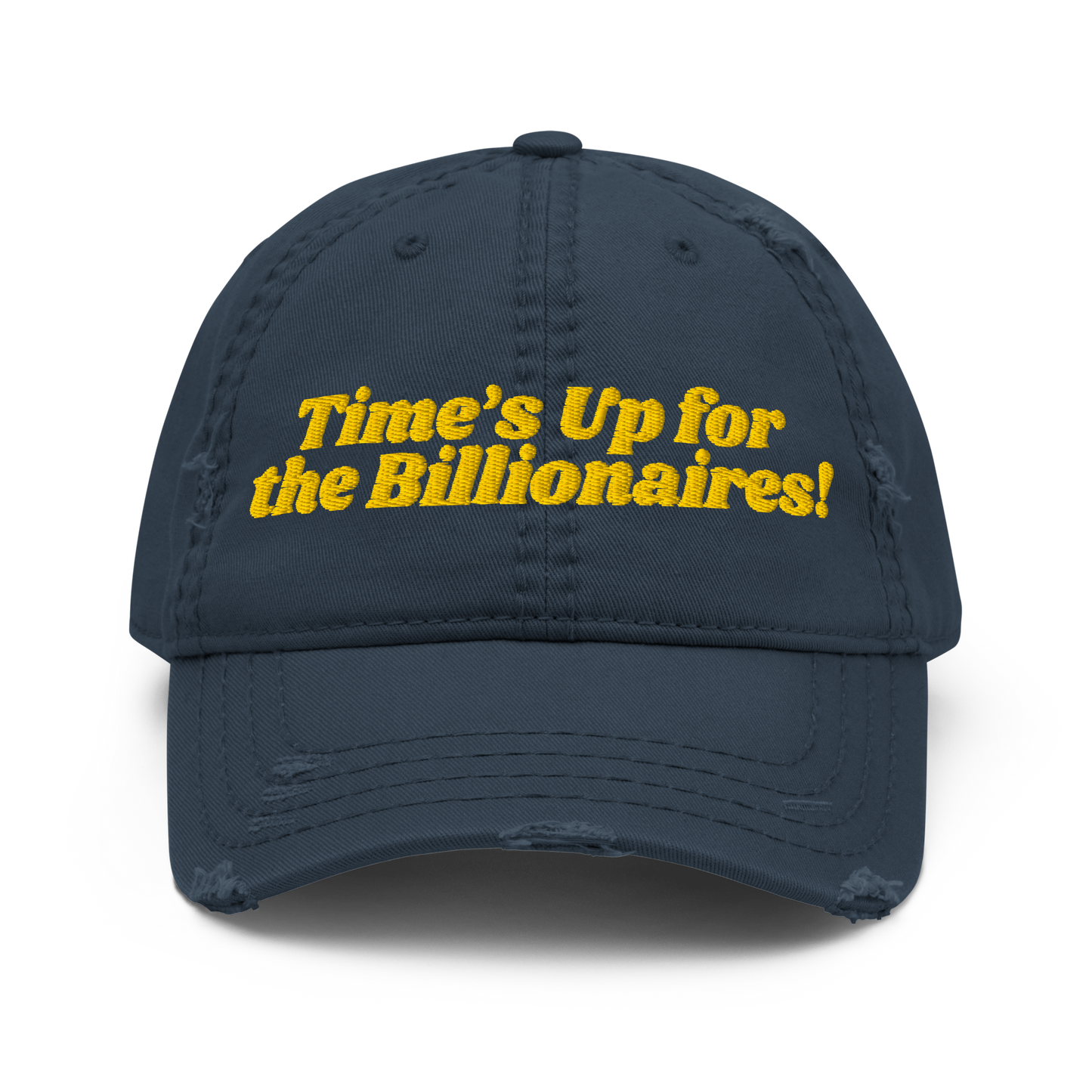 TIME'S UP | Distressed Dad Hat