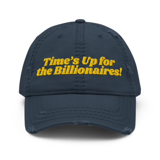 TIME'S UP | Distressed Dad Hat